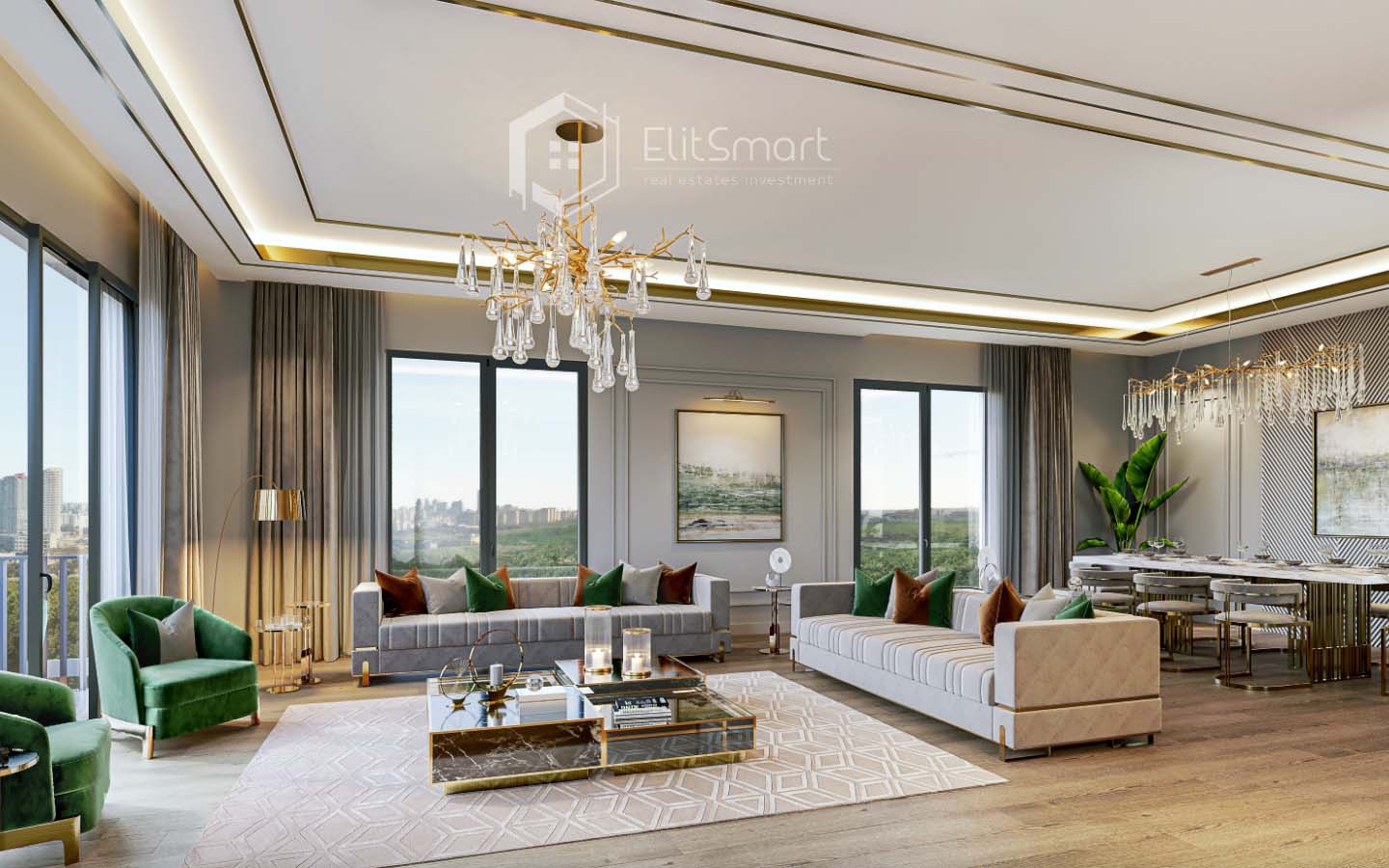 شقق للسكن في باشاك شهير ES-10